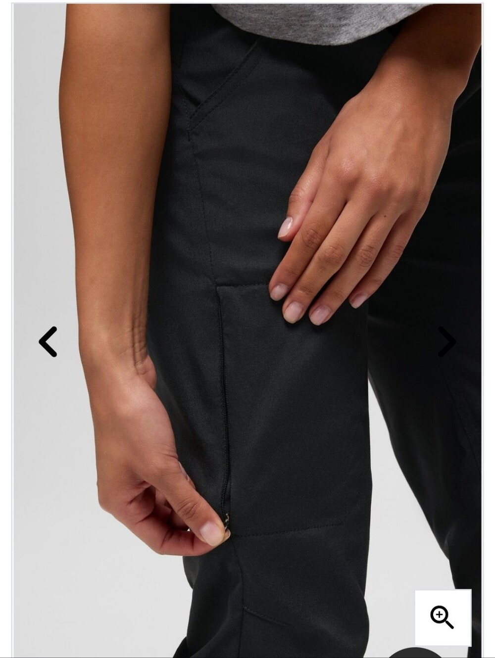 PrAna, Dark Gray, Stretch Zion, Halle Pants, Size 8 - Picture 5 of 12